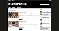 Desktop Screenshot of hoffman-info.com